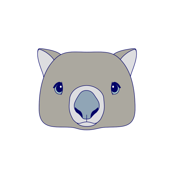 Wombat Illustration