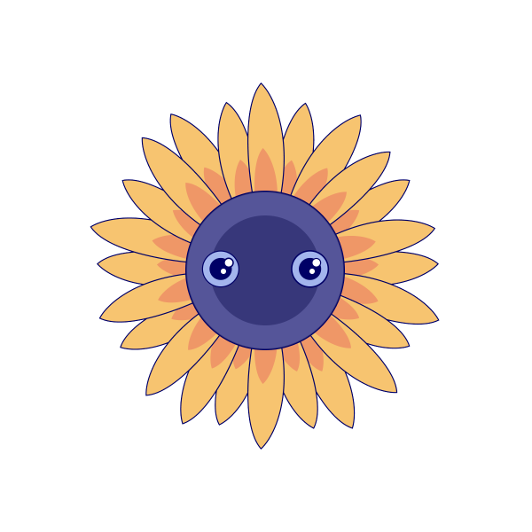 Sunflower Illustration
