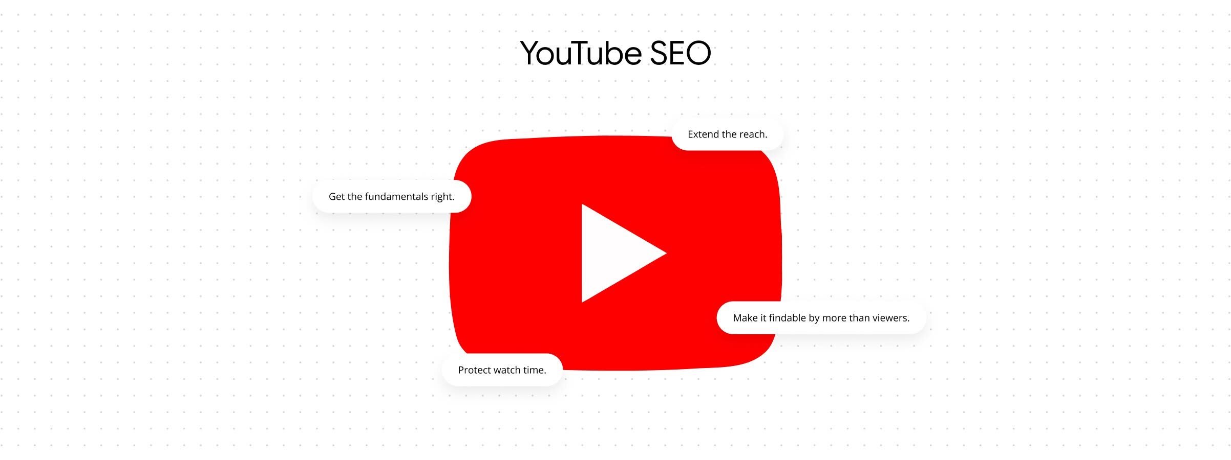 A banner with the YouTube logo.