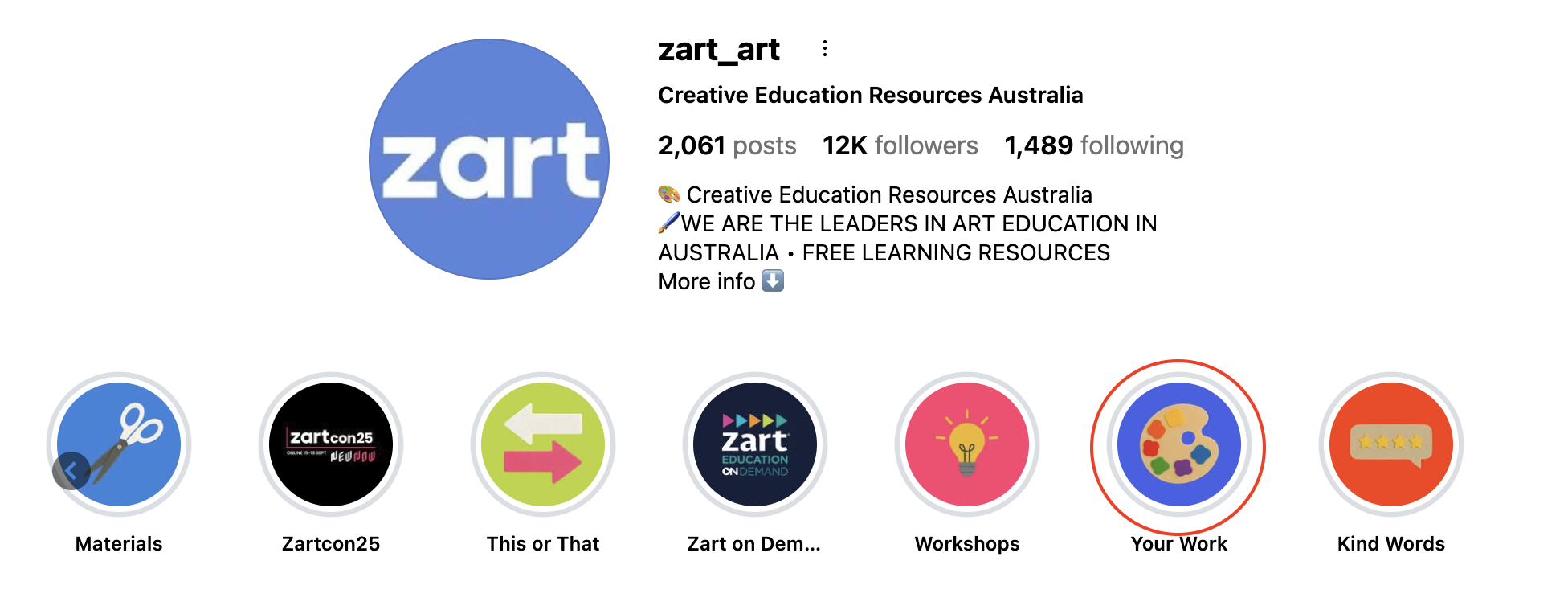 Highlighting Zart's 